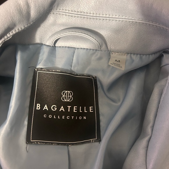 Bagatelle faux leather moto jacket size medium - Picture 8 of 12